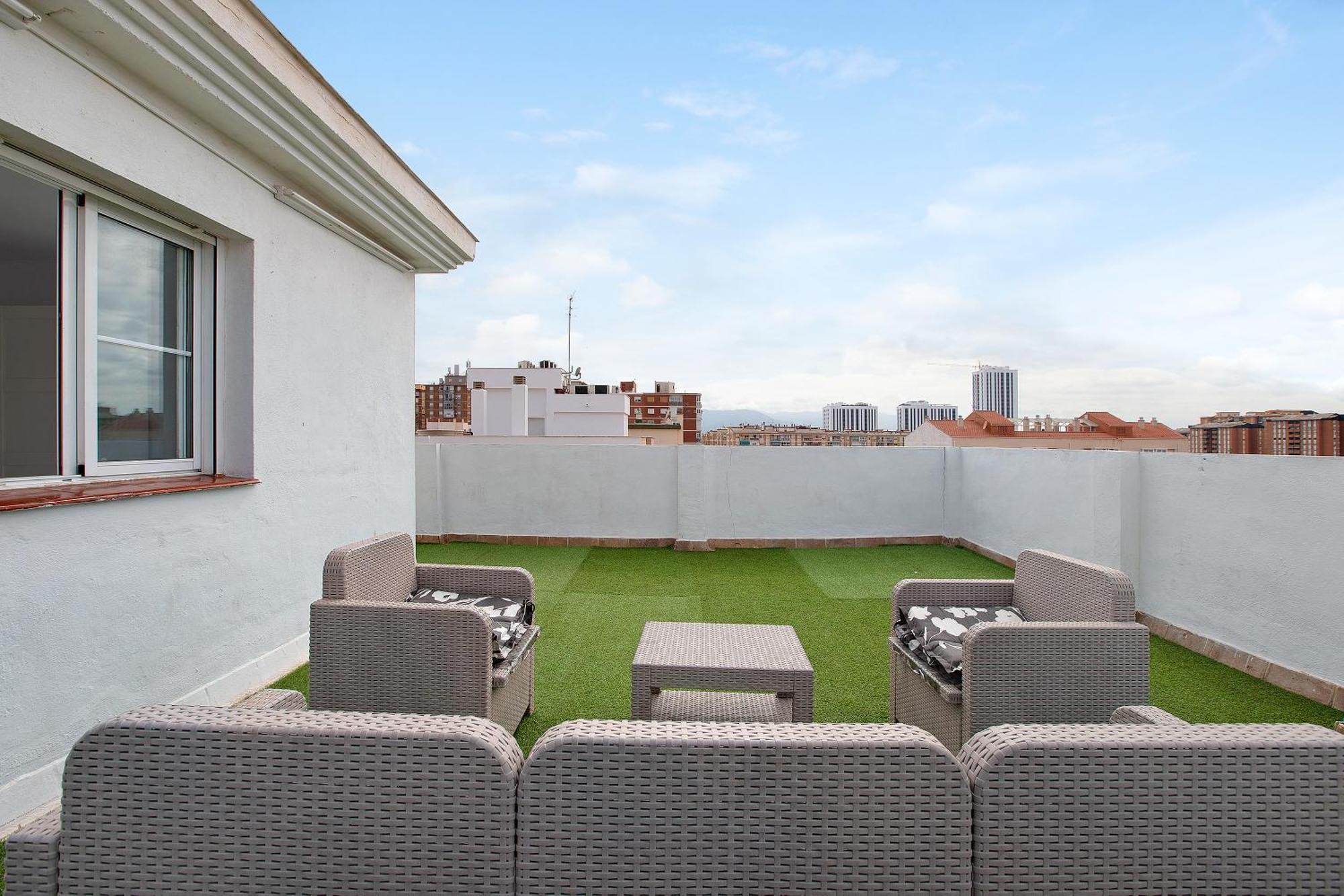 Atico Duplex En Malaga Apartamento Exterior foto